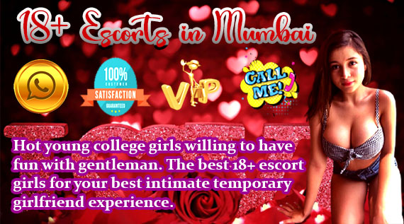 Mumbai 18+ Escort Girls Banner image