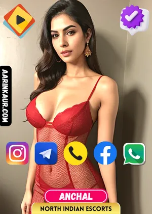 Verified Profile image of Mumbai North Indian Escorts Girl Anchal. Contact Anchal via Whatsapp, Call, Instagram, Facebook or Telegram. Anchal's exclusive video is available.