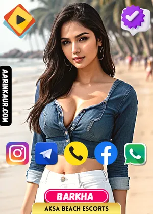 Verified Profile image of Mumbai Aksa Escorts Girl Barkha. Contact Lucy via Whatsapp, Call, Instagram, Facebook or Telegram. Barkha's exclusive video is available.